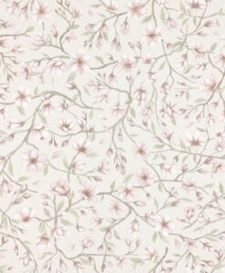 Sakura Wallpaper by Sandberg Wallpaper in Pink