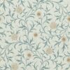 Scroll Wallpaper - Loden and Slate