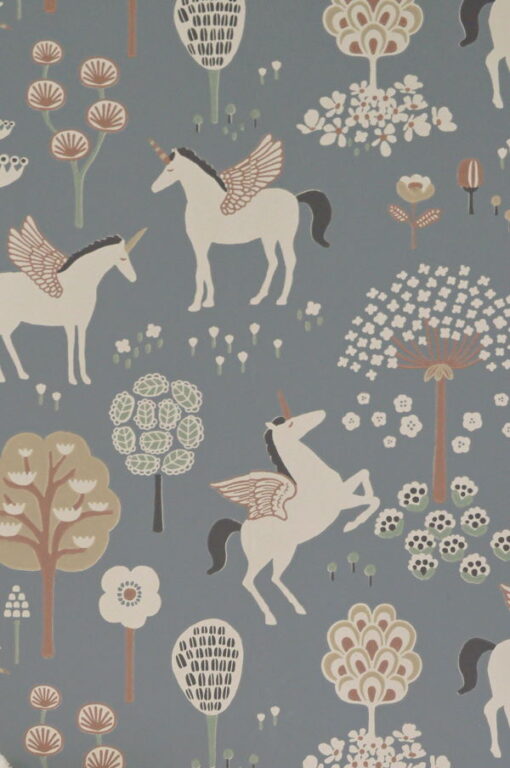 True Unicorn Wallpaper by Majvillan in Evening Blue