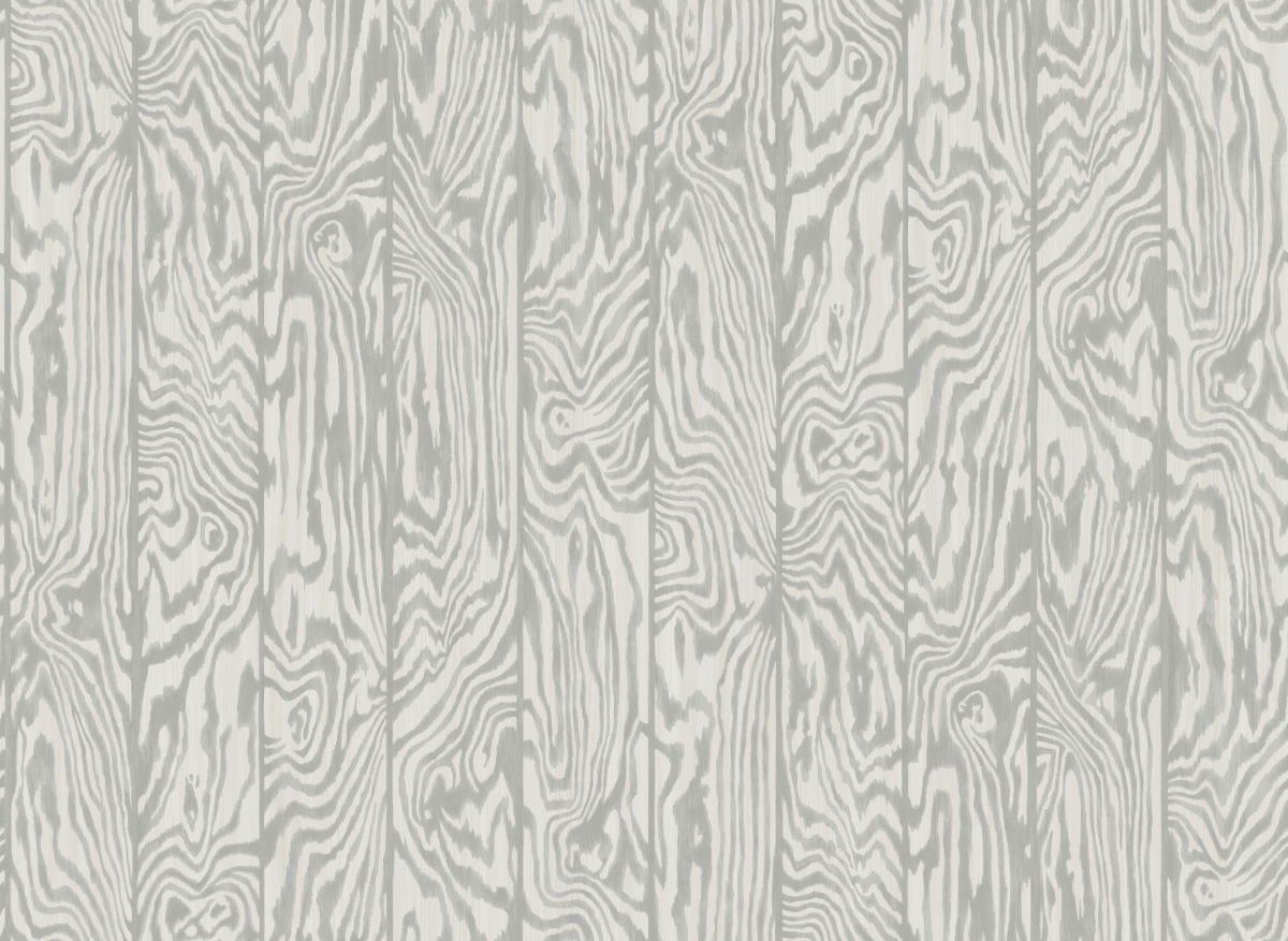 Zebrawood Wallpaper - Grey | Silk Interiors Wallpaper Australia