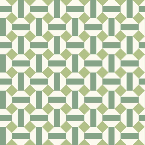 Alicatado Wallpaper from the Seville Collection by Cole and Son in Green