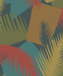 Geometric II - Deco Palm Wallpaper by Cole & Son