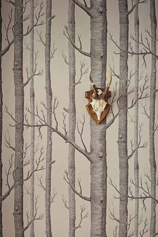 Cole and Son Woods Wallpaper in Natural