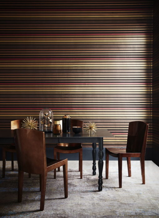 Carousel Stripe Wallpaper by Cole and Son