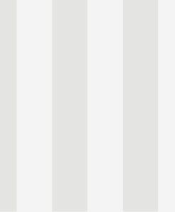 Glastonbury Stripe Wallpaper in White by Cole & Son