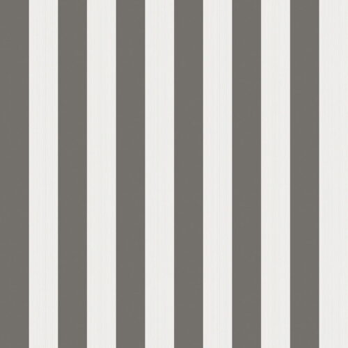 Regatta Stripe Wallpaper - Black And White | Silk Interiors Wallpaper ...