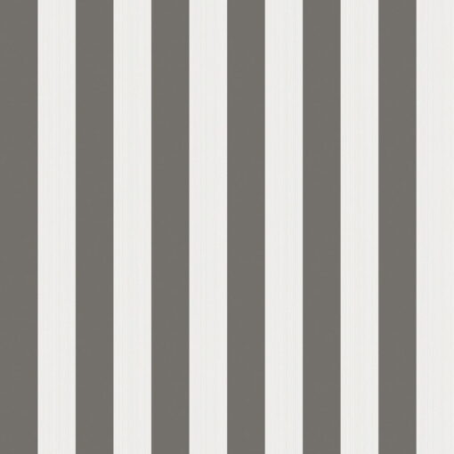 Regatta Stripe Wallpaper - Black And White | Silk Interiors Wallpaper ...