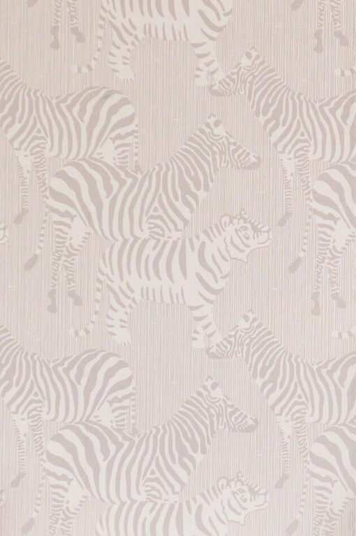 Safari Stripes Wallpaper in Grey by Majvillan