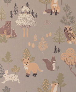 Deep Forest Wallpaper by Majvillan in Mystic Grey