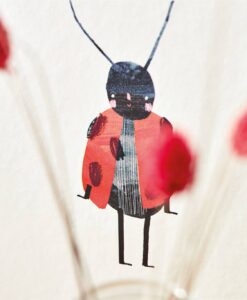 Garden Friends Wallpaper Ladybird