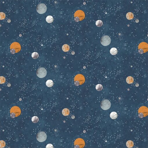Out of this World Wallpaper from the Book of Little Treasures by Harlequin