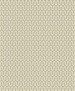2736 Ypilson Wallpaper swatch in Golden Green
