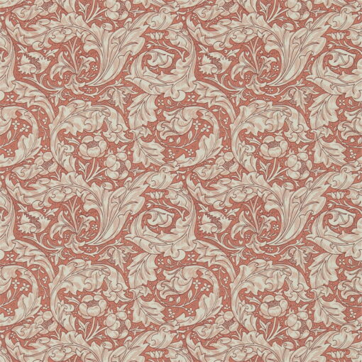 Bachelors Button Wallpaper by Morris & Co in Russet