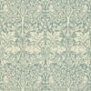 Brer Rabbit Wallpaper by Morris & Co in Slate and Vellum