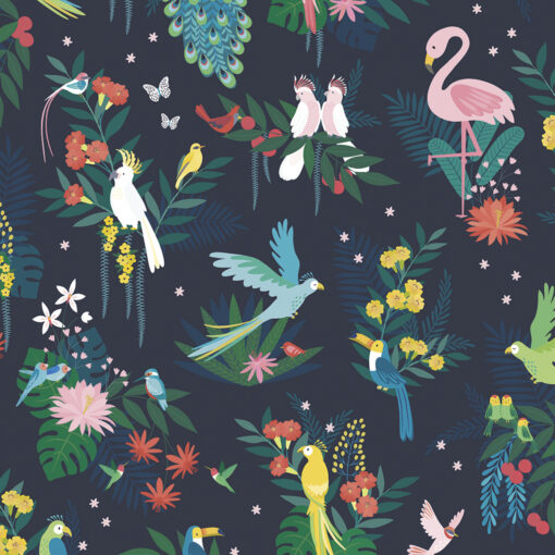 Birds Carnival Wallpaper by Lilipinso