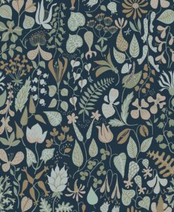 Herbarium Wallpaper designed by Stig Lindberg