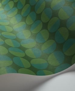 Vertigo Wallpaper by Borastapeter in Green