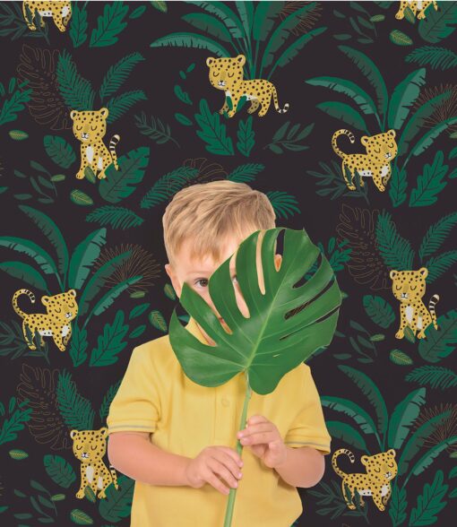 Tropical Cheetah Wallpaper by Lilipinso