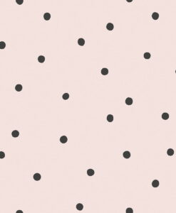 Playful Dots Wallpaper Sample in Pink