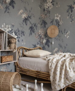 Faded Passion by Sandberg Wallpaper in Misty Blue