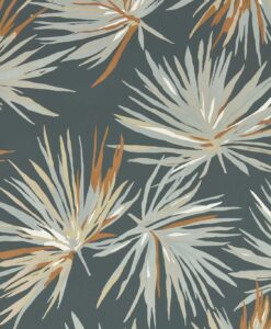 Acuba Wallpaper by Harlequin in Slate, Bronze and Topaz