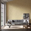 Melodic Wallpaper by Harlequin in Gold and Paper Lantern