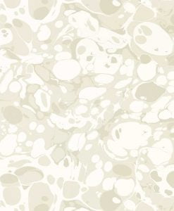 Marble Wallpaper in Awakening/ Oyster / Champagne