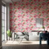 Dahlia - Blossom Wallpaper in Merald / New Beginnings