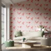 Valentina Wallpaper in Blush and Blossom by Harlequin Wallpaper