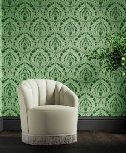 Mild May Wallpaper by Morris & Co in Green Goblin