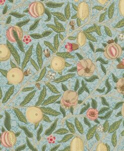 Fruit Wallpaper by Morris & Co in Slate and Thyme