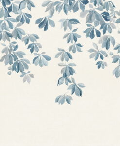 Kastanjen Wallpaper in Soft Blue