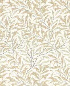 Willow Boughs Wallpaper in Linen