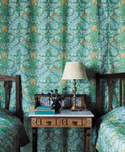 Marigold design in Sap Green by Morris & Co