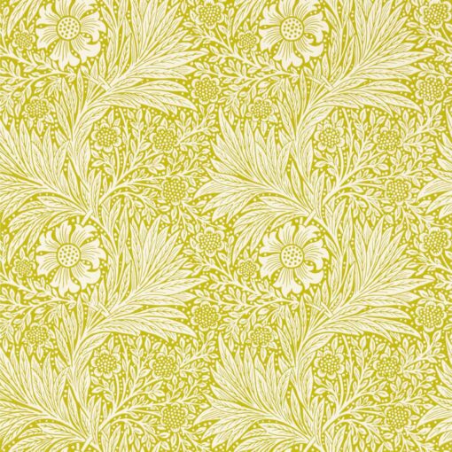 Marigold Wallpaper by Morris & Co in Chartreuse