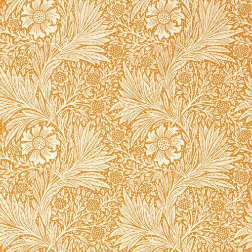 Marigold Wallpaper by Morris & Co in Orange