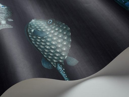 Acquario Wallpaper by Cole & Son in Ink