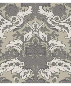 Aldwych Wallpaper in Grey by Cole and Son