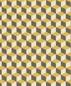 Delano Wallpaper by Cole and Son in Yellow