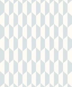 Petite Tile Wallpaper by Cole & Son in Blue