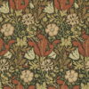 Compton Wallpaper by Morris & Co in Brown and Burnt Orange