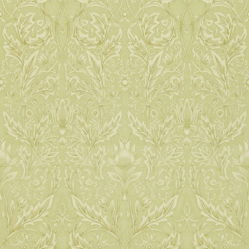 Savernake Wallpaper by Morris & Co in Pale Loden