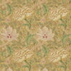 Windrush Wallpaper in Gold & Thyme by Morris & Co