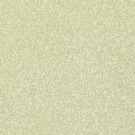 Lily Leaf Wallpaper in Eggshell