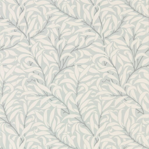 Pure Willow Boughs Wallpaper in Eggshell and Chalk