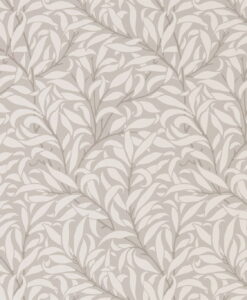 Pure Willow Boughs Wallpaper in Dove and Ivory
