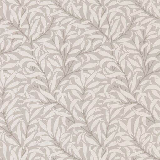 Pure Willow Boughs Wallpaper in Dove and Ivory
