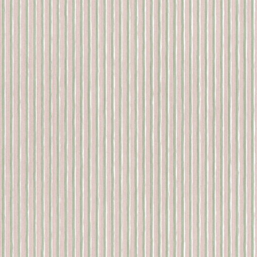 Brita Wallpaper in Pink by Sandberg Wallpaper
