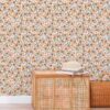 Florescence Wallpaper by LILIPINSO in Light Pink