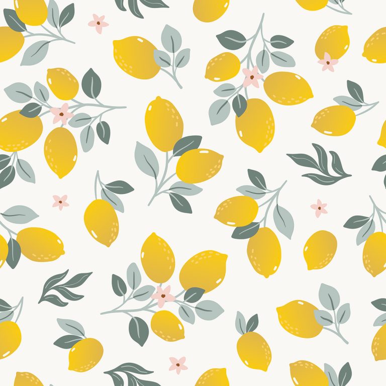 Lemons Wallpaper | Silk Interiors Wallpaper Australia